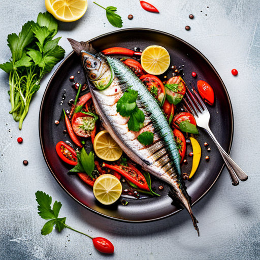 Grilled Mackerel with Lemon and Herbs