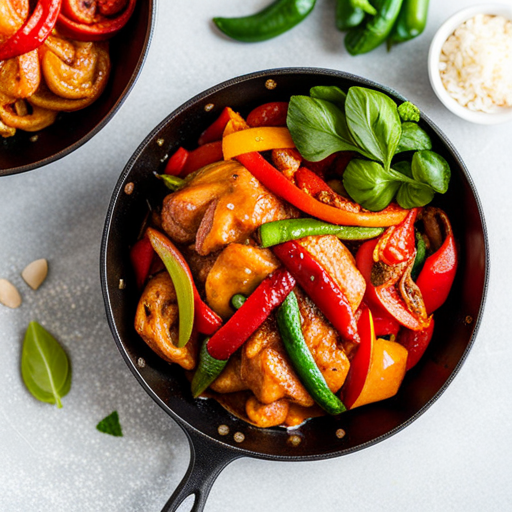 Spicy Tomato Chicken Stir-Fry