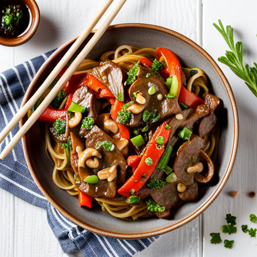 Beef and Mushroom Stir-Fry