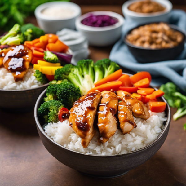 Teriyaki Chicken Rice Bowl