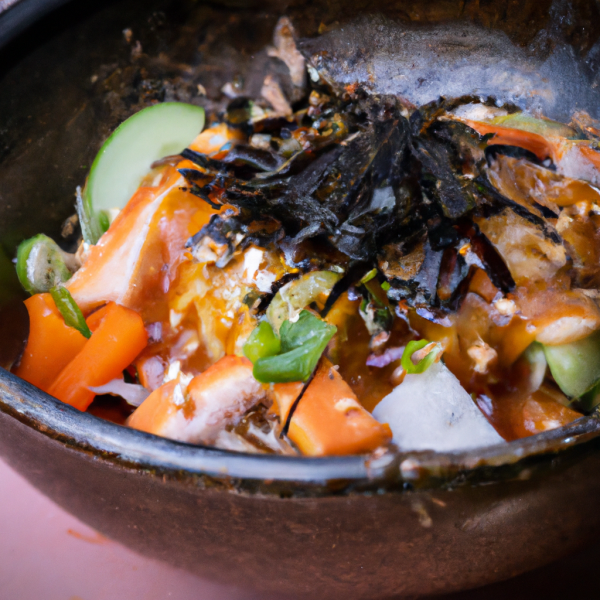 Hokkaido Soy-Crab-Salmon Bowl