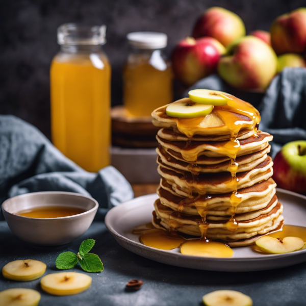 Asian Apple Egg Pancakes