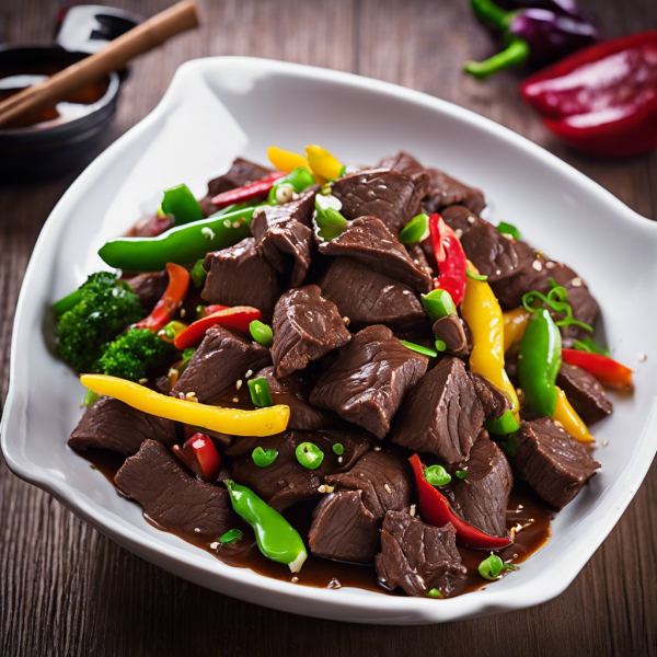 Chocolate Beef Stir Fry