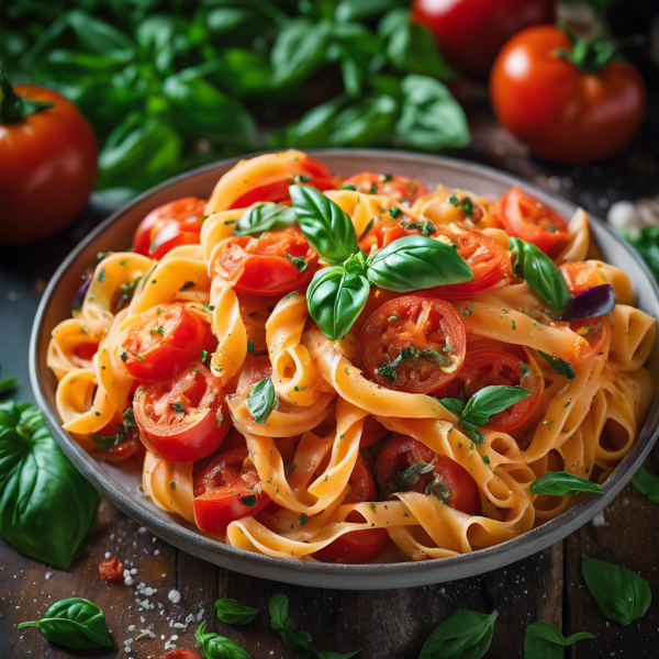 Tomato and Vegetable Pasta