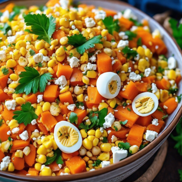 Arab Carrot and Corn Salad