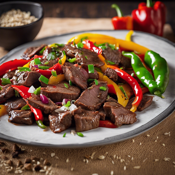 Peppered Beef Stir Fry