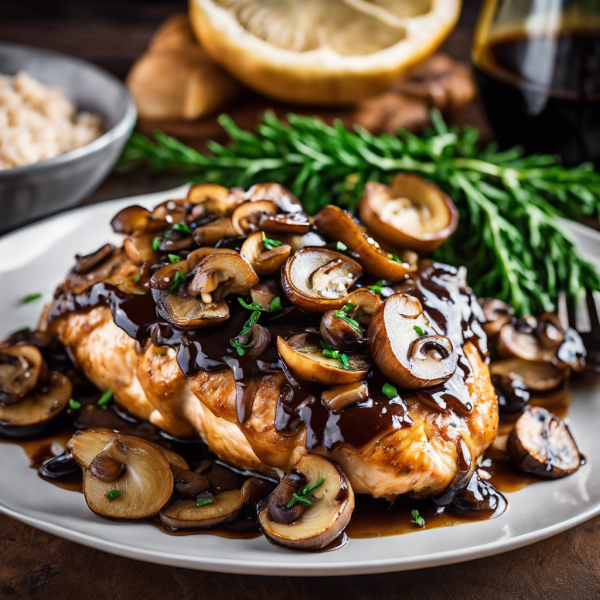 Caramelized Onion and Mushroom Chicken