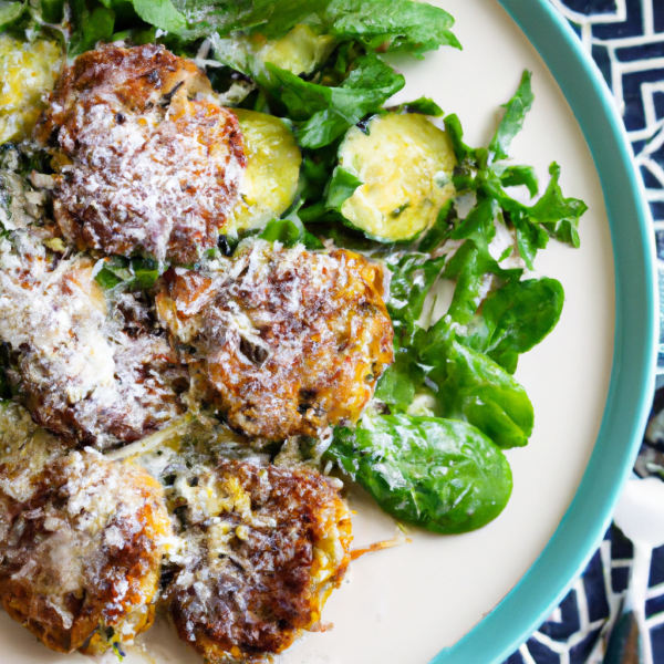 Italian Sausage and Zucchini Fritters