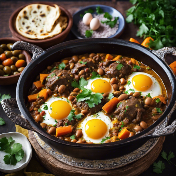 Moroccan Beef and Bean Tagine