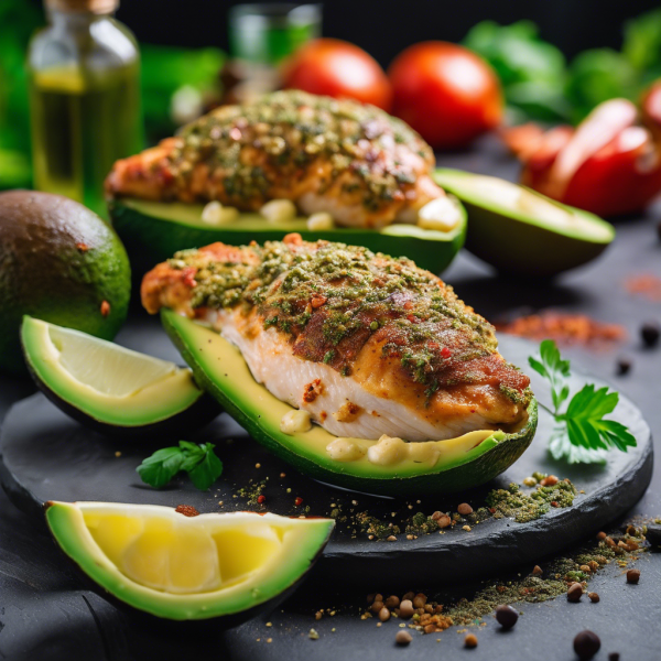 Avocado Stuffed Chicken