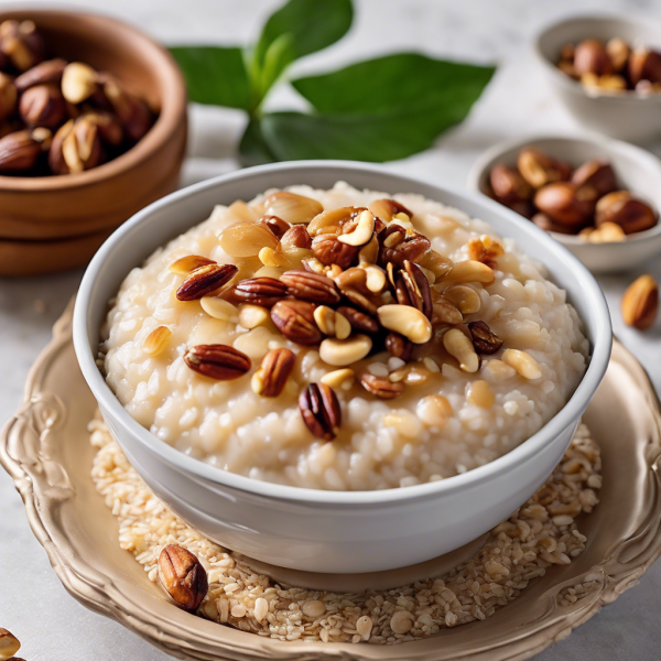 Honey Nut Rice Pudding