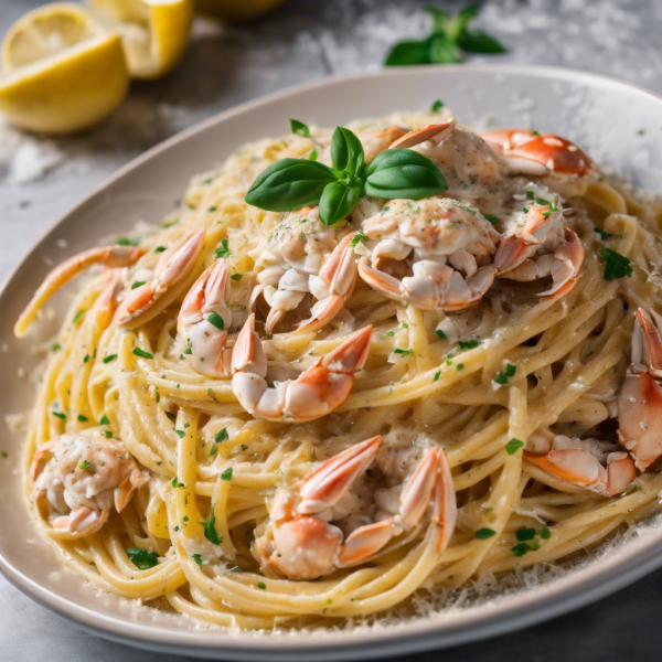 Crab Linguine