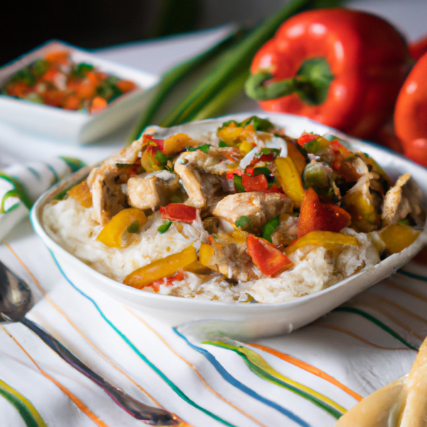 Caribbean Chicken Rice Bowl