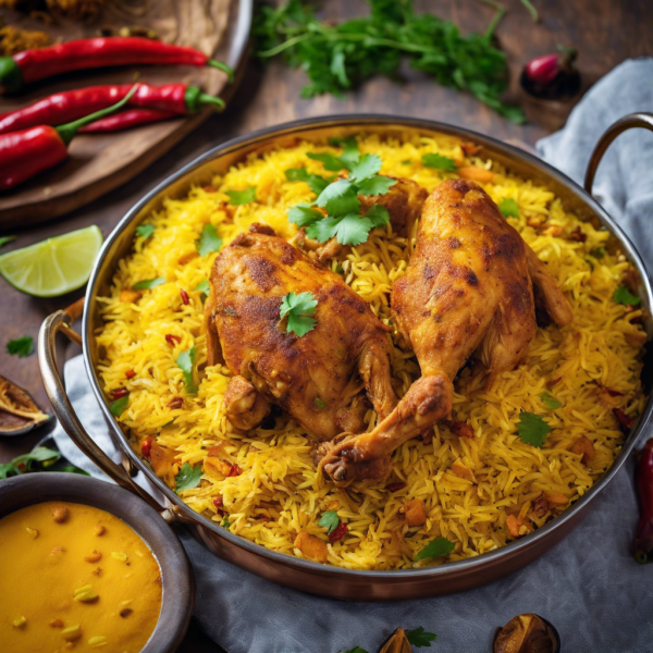 Spicy Chicken Biryani