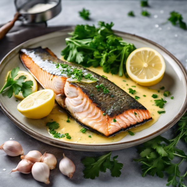 Pan-Seared Trout with Lemon Butter Sauce