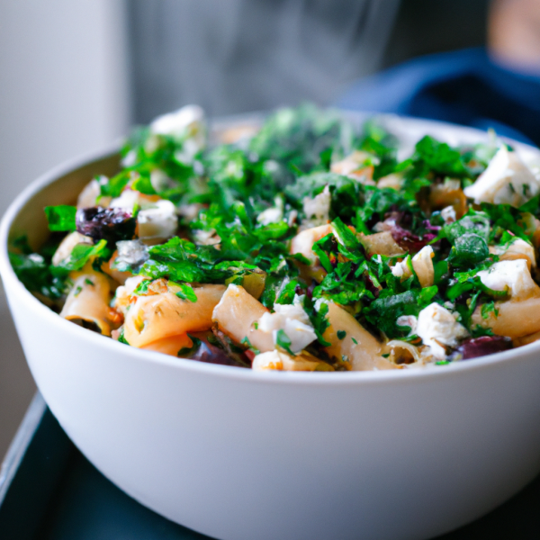 Pasta with Feta Cheese