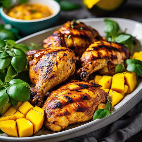 Low-Carb Brazilian Chicken with Ginger and Mango