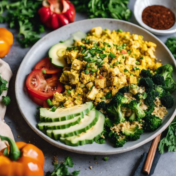 Korean Tofu Scramble