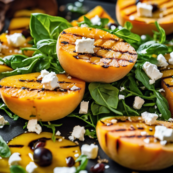 Grilled Cantaloupe Salad