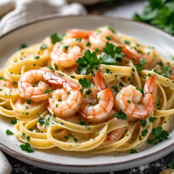 Garlic Butter Shrimp Pasta