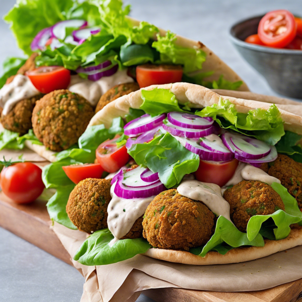 Arabian Falafel Sandwich