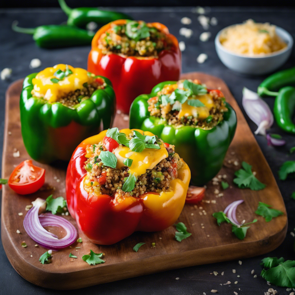 Quinoa Stuffed Bell Peppers