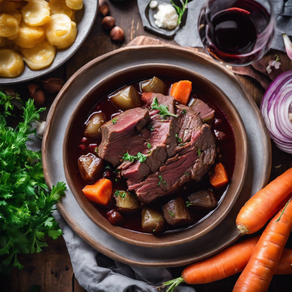 Red Wine Braised Beef