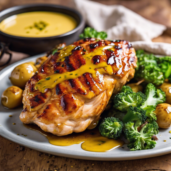 Honey Mustard Glazed Chicken