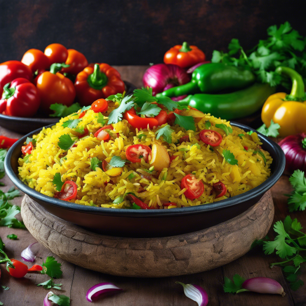 Spicy Indian Vegetable Rice