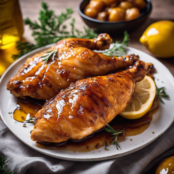 Honey Glazed Chicken with Caramelized Onions