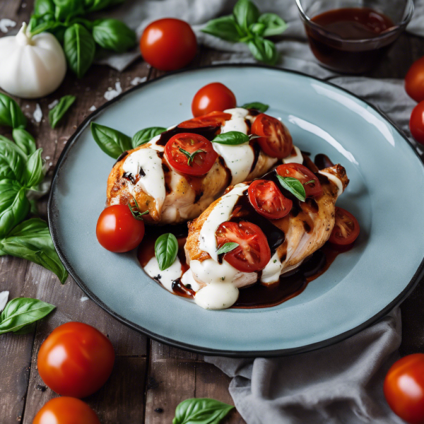 Caprese Stuffed Chicken Breast