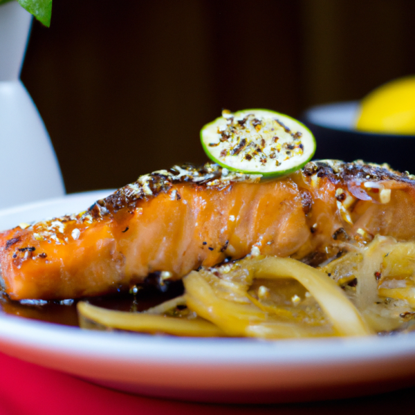 Honey & Soy Glazed Salmon