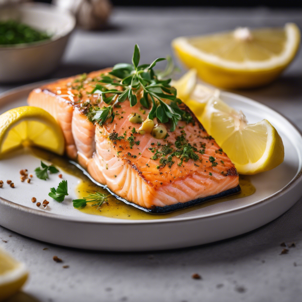 Lemon Garlic Salmon