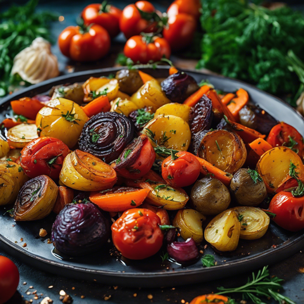 Arab Style Roasted Vegetables