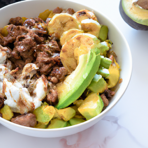 Moroccan Keto Breakfast Bowl