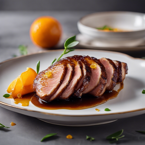 Crispy Duck with Orange Glaze