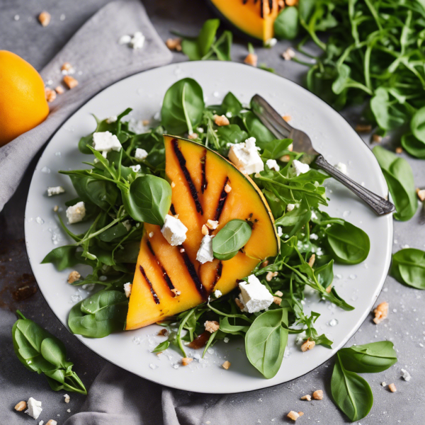 Grilled Cantaloupe Salad