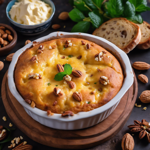 Indian Bread and Cheese Pudding