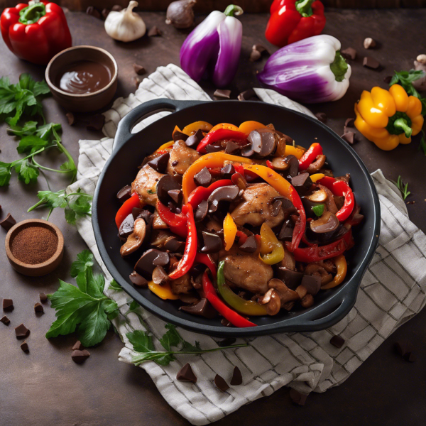 Chocolate Chicken Stir-Fry