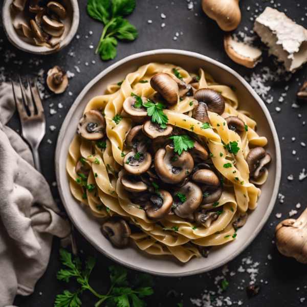 Creamy Mushroom Pasta