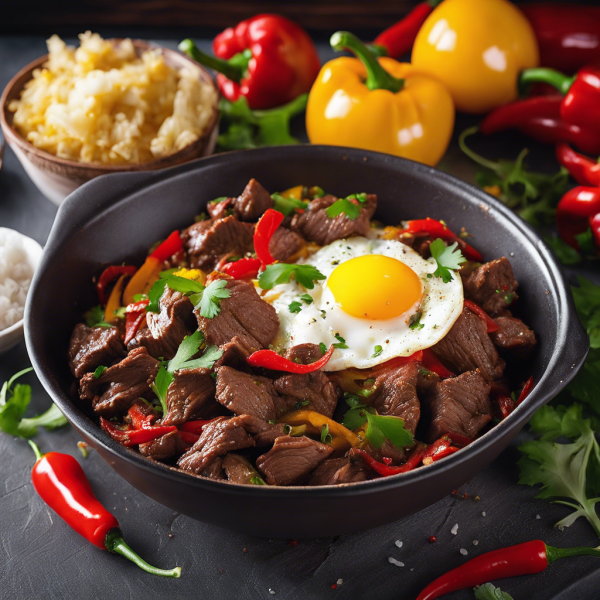 Spicy Beef and Egg Stir-Fry