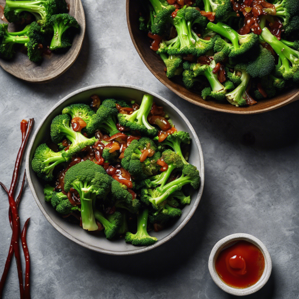 Vegetarian Chinese Stir-Fried Broccoli