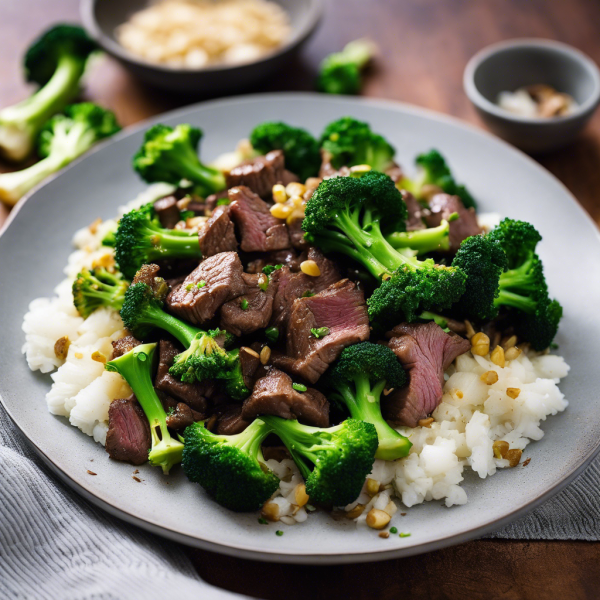 Garlic Beef and Broccoli Stir-Fry