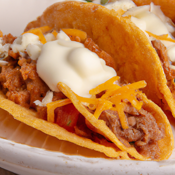 cookAIfood: Cheesy Beef Tacos