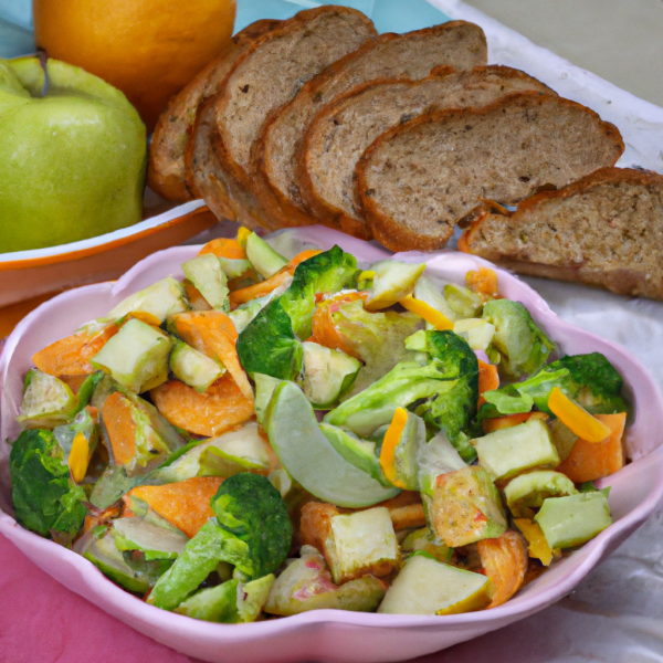 Arab Apple Broccoli Salad