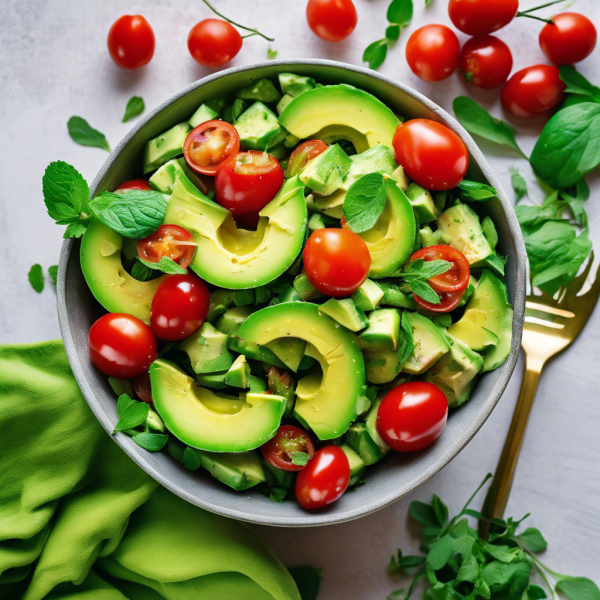 Cucumber and Avocado Salad