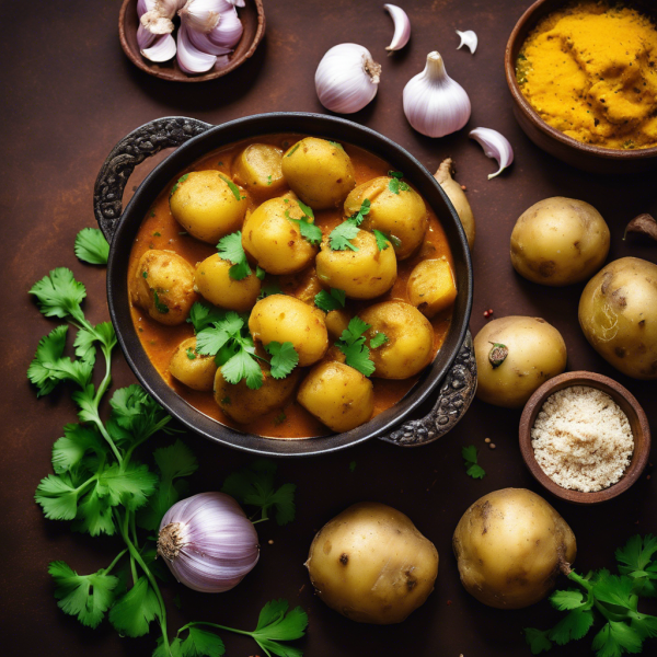 Garlic Potato Curry