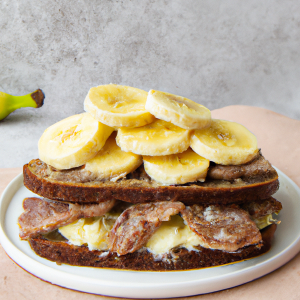  English Keto Beef and Banana Sandwich