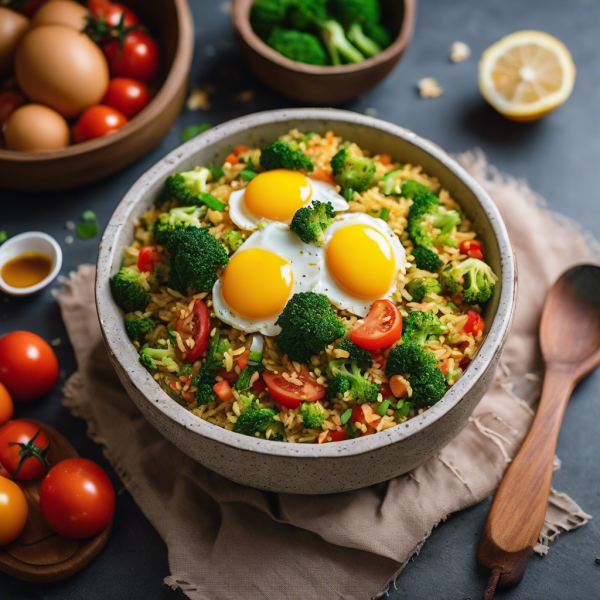 Vegetarian Broccoli Fried Rice