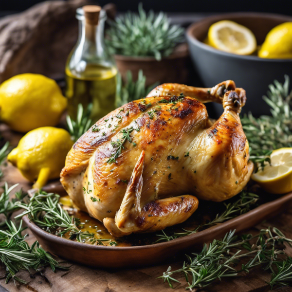 Lemon Herb Roasted Chicken